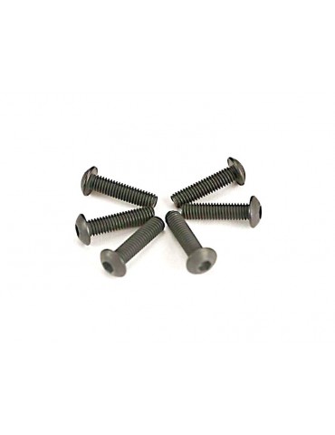 Traxxas Screws, M3x12mm button-head (hex drive) (6)