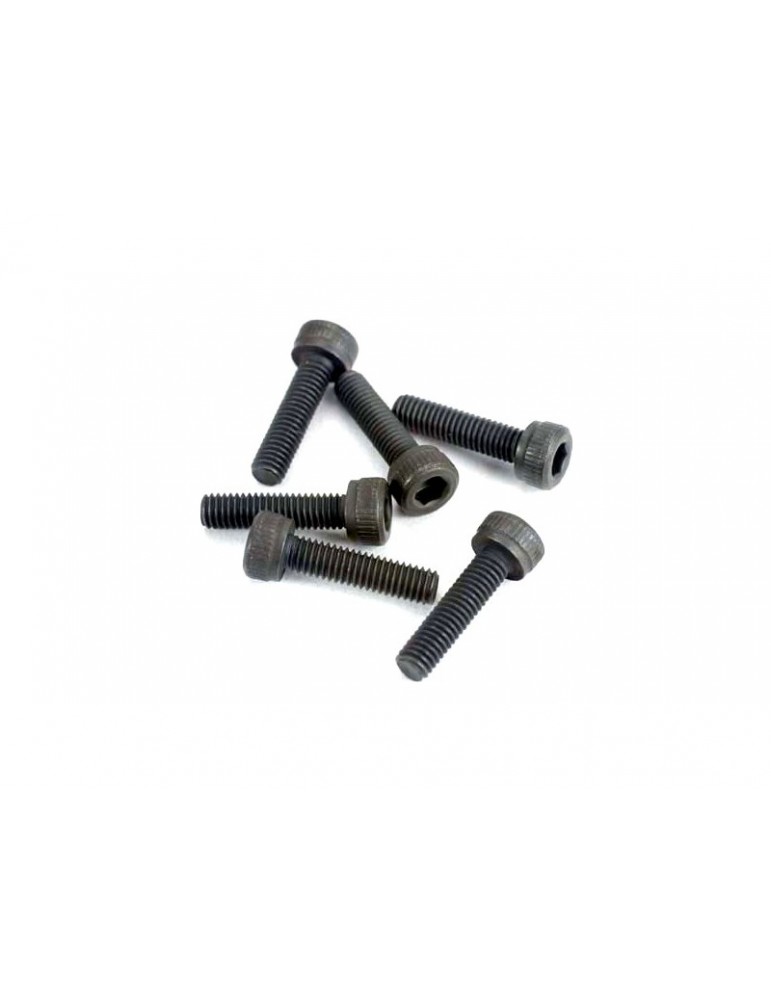 Traxxas Screws, M3x12mm cap-head (hex drive) (6)
