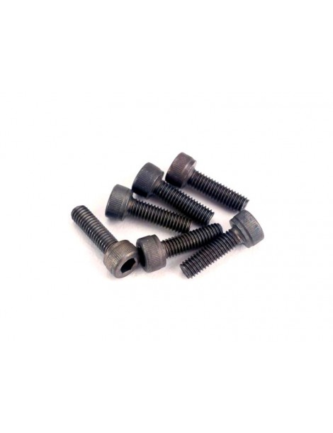 Traxxas Screws, M3x10mm cap-head (hex drive)(6)