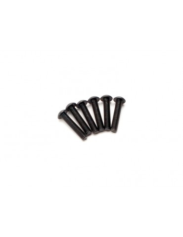 Traxxas Screws, M4x20mm button-head (hex drive) (6)