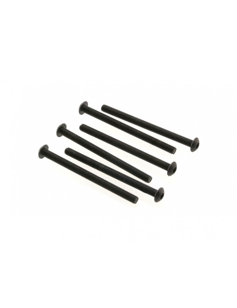Traxxas Screws, M3x40mm button-head (hex drive) (6)