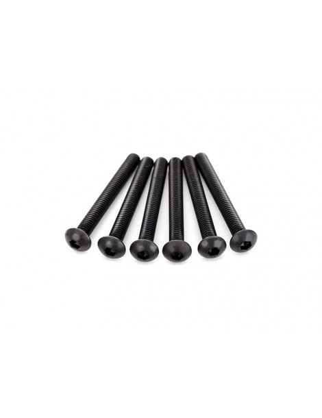 Traxxas Screws, M4x30mm button-head (hex drive) (6)