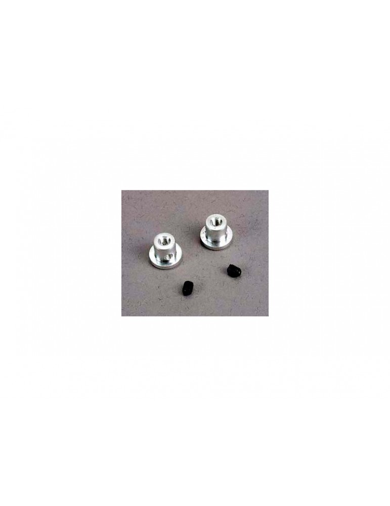 Traxxas Wing buttons (2)/ set screws (2)/ spacers (2) (2)