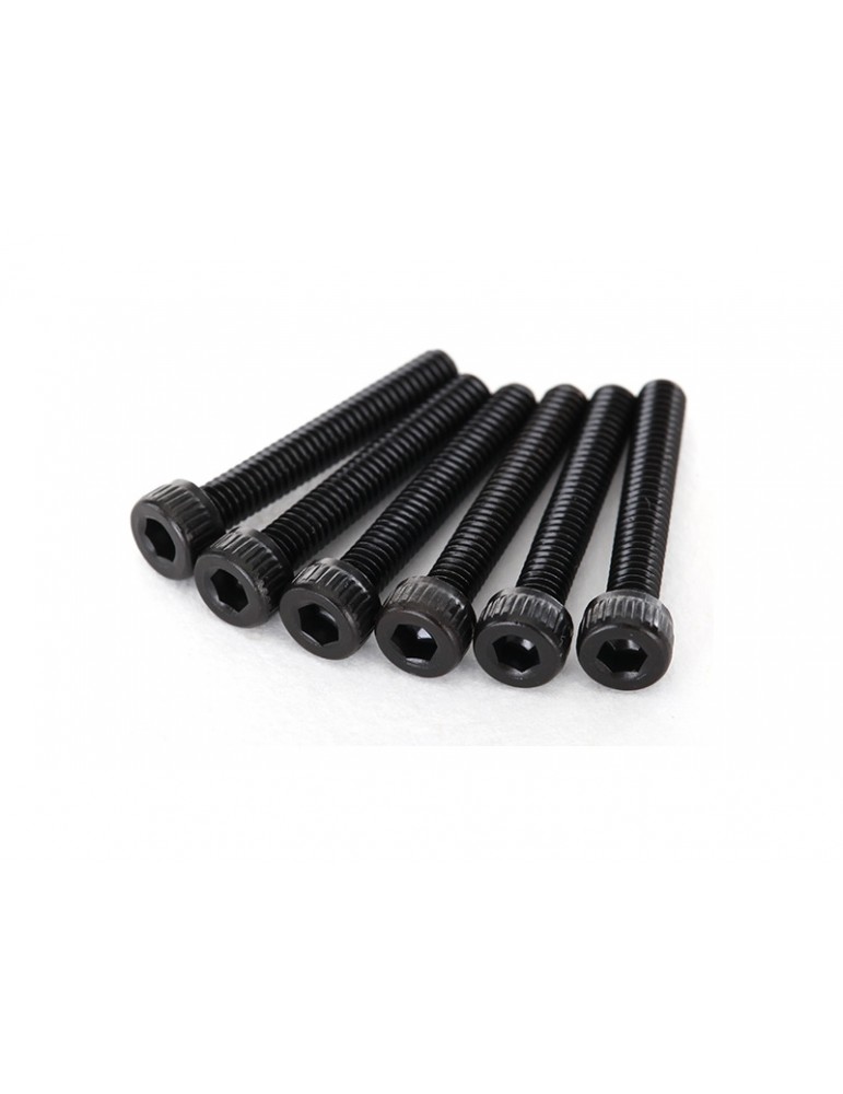 Traxxas Screws, M2.5x16mm button-head hex (6)