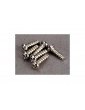 Traxxas Screws, 2x6mm roundhead self-tapping (6)