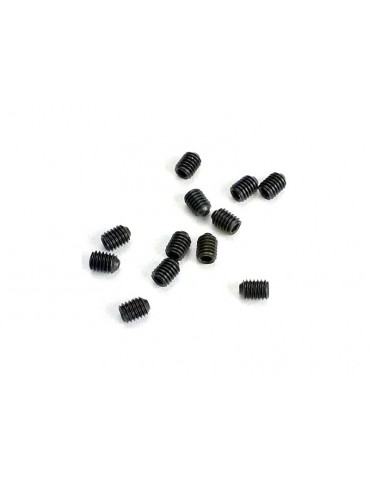 Traxxas Set (grub) screws, 3mm hardened (12)