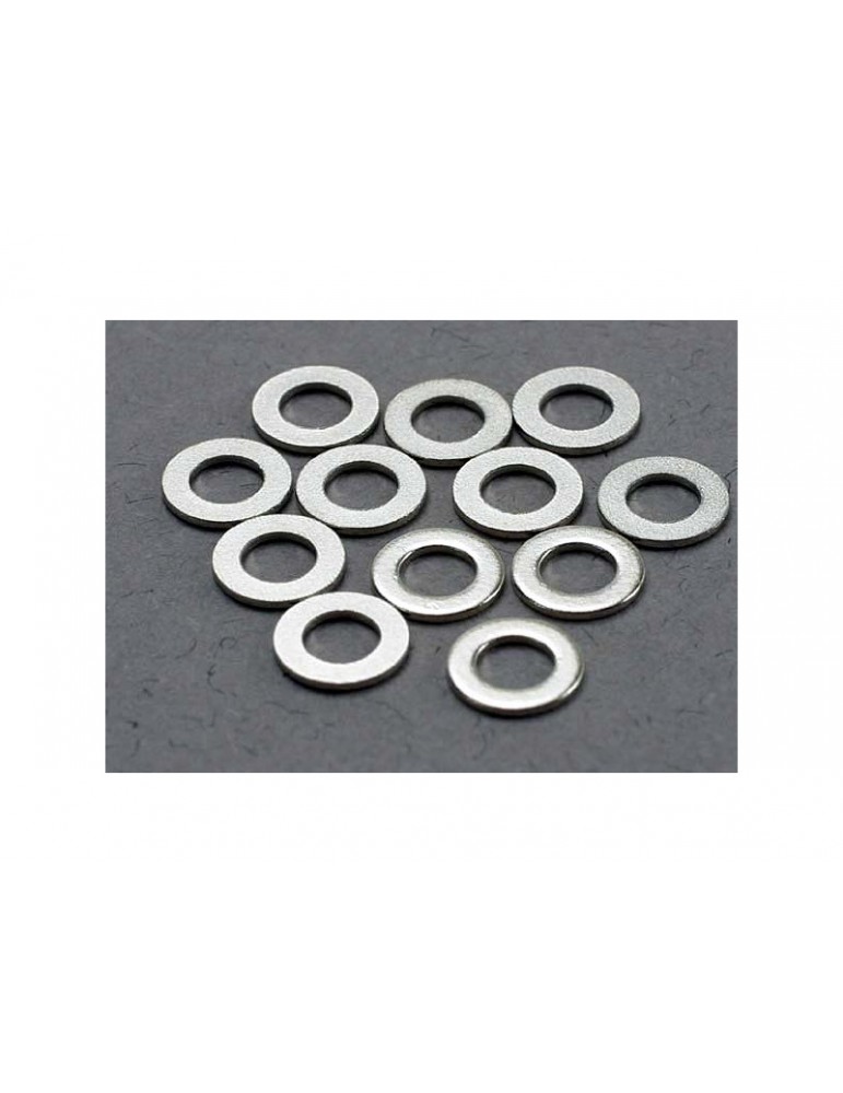 Traxxas Washers, 3x6mm metal (12)