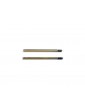 Traxxas Shock shafts, hardened steel, TiN (X-long) (2)