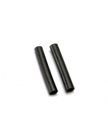 Traxxas Heat shield tubing, fiberglass (2) (black)
