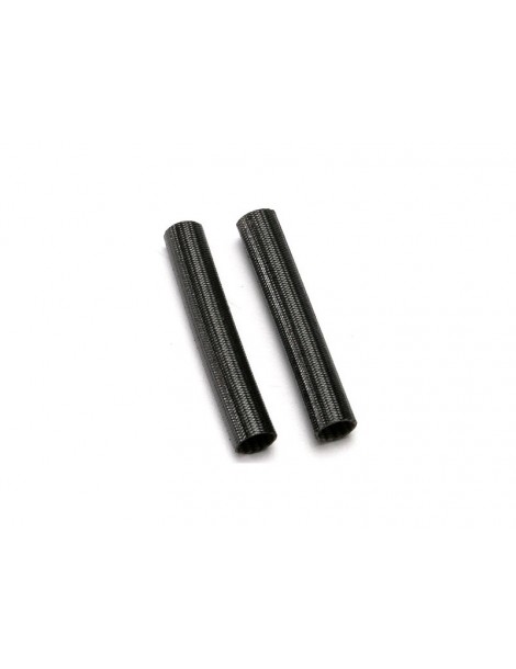 Traxxas Heat shield tubing, fiberglass (2) (black)