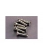 Traxxas Screws, 4x15mm countersunk machine (6)