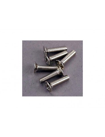 Traxxas Screws, M3x12mm countersunk machine (6)