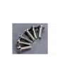 Traxxas Screws, M3x10mm washerhead machine (6)
