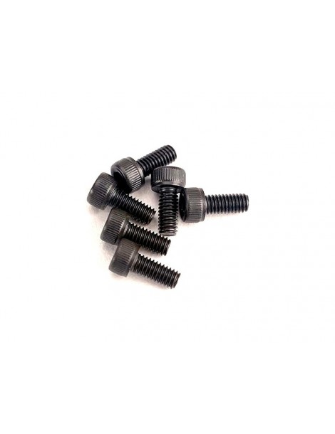Traxxas Screws, 2.5x6mm cap-head machine (hex drive) (6)