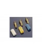Traxxas Bullet connectors, male, 3.5mm (3) / heat shrink