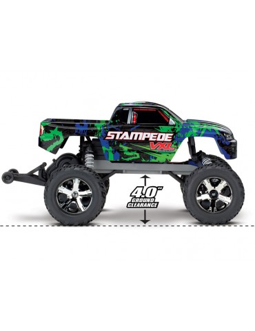 Traxxas Stampede 1:10 VXL TQi RTR Red