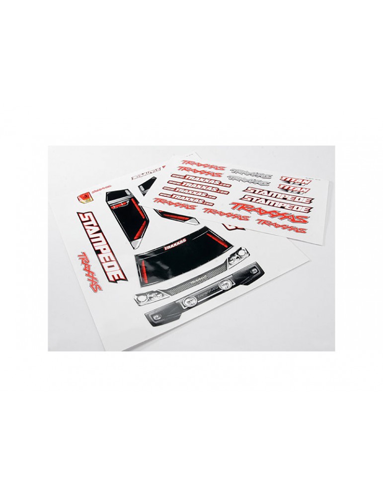 Traxxas Decal sheets, Stampede