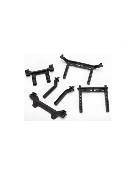 Traxxas Body mounts, front & rear/ body mount posts