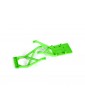 Traxxas Skid plates, front & rear (green)