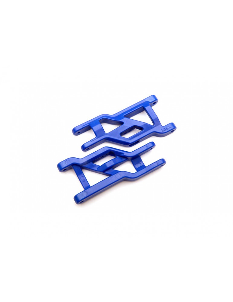 Traxxas Suspension arms, front (blue) (2) (heavy duty)