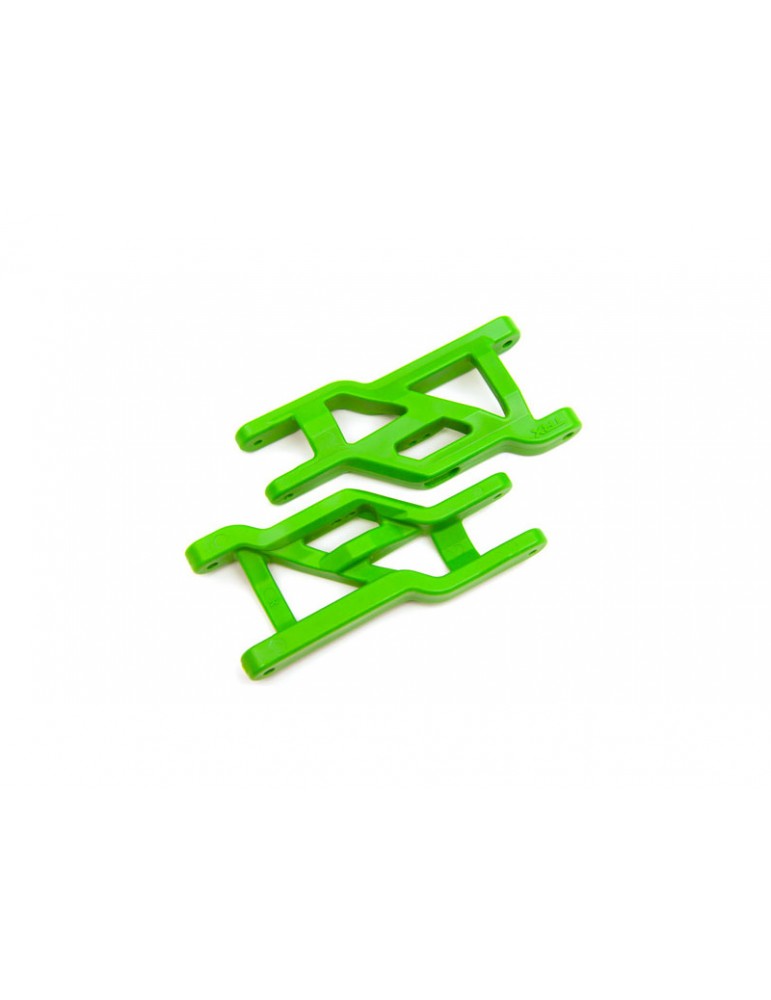 Traxxas Suspension arms, front (green) (2) (heavy duty)