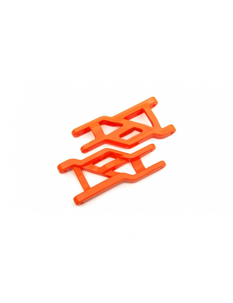 Traxxas Suspension arms, front (orange) (2) (heavy duty)