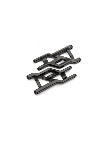 Traxxas Suspension arms, front (black) (2) (heavy duty)