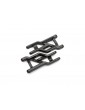 Traxxas Suspension arms, front (black) (2) (heavy duty)