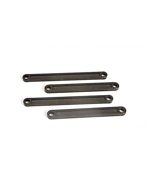 Traxxas Camber link set (plastic/ non-adjustable) (front & rear) (black)