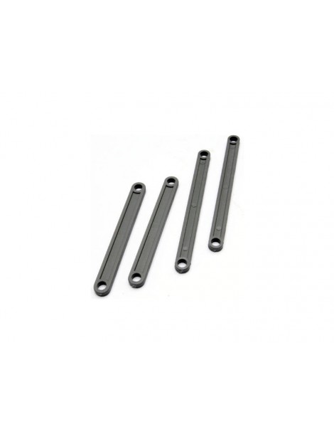 Traxxas Camber link set (plastic / non-adjustable ) ( front & rear) (grey)