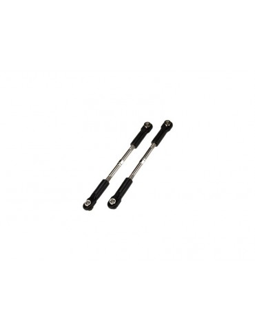 Traxxas Turnbuckles, toe link, 61mm (96mm center to center) (2)