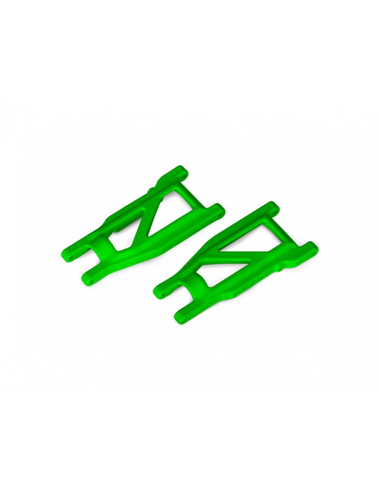 Traxxas Suspension arms, green, front/rear (pair) (heavy duty, cold weather material)