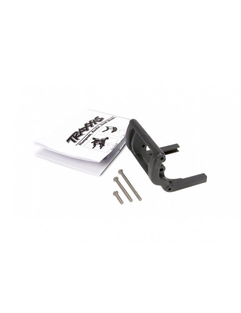 Traxxas Wheelie bar mount (1)/ hardware (black)