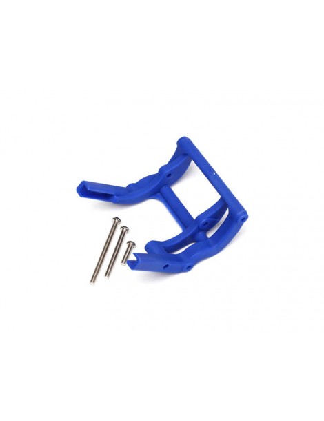 Traxxas Wheelie bar mount (1)/ hardware (blue)