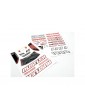 Traxxas Decal sheets, Rustler