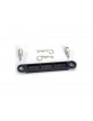 Traxxas Battery hold-down plate (black)/ metal posts (2)/body clips (2)