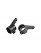 Traxxas Steering blocks, left & right (2) (requires 5x11x4mm bearings)