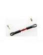 Traxxas Turnbuckle, aluminum (red-anodized), 39mm/ hollow balls (2)