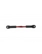 Traxxas Turnbuckle, aluminum (red-anodized), 49mm/ hollow balls (2)