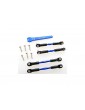 Traxxas Turnbuckles, aluminum (blue-anodized), camber links, front, 39mm (2), rear, 49mm (2)