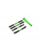 Traxxas Turnbuckles, aluminum (green-anodized), camber links, front, 39mm (2), rear, 49mm (2)