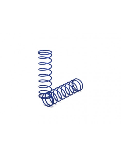 Traxxas Springs, rear (blue) (2)