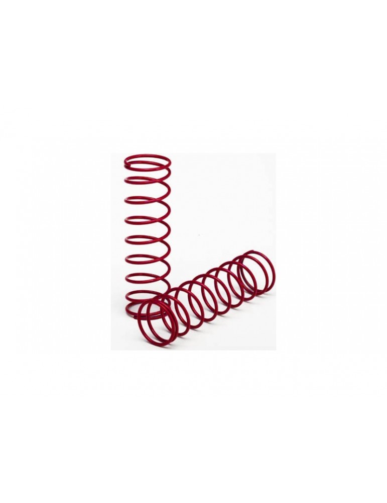 Traxxas Springs, front (red) (2)