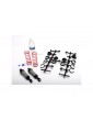 Traxxas Ultra Shocks (grey) (long) (complete) (front) (2)