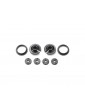 Traxxas Spring retainers, upper & lower (2)/ piston head set (2-hole (2)/ 3-hole (2))