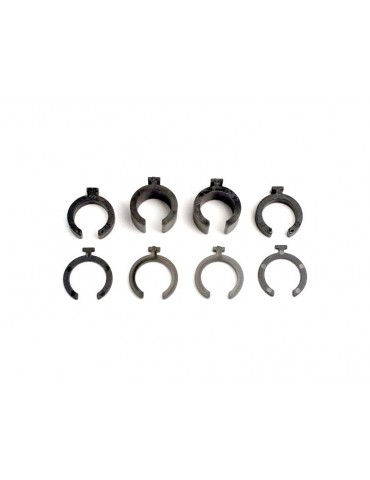 Traxxas Spring pre-load spacers: 1mm (2)/ 2mm (2)/ 4mm (2)/ 8mm (2)