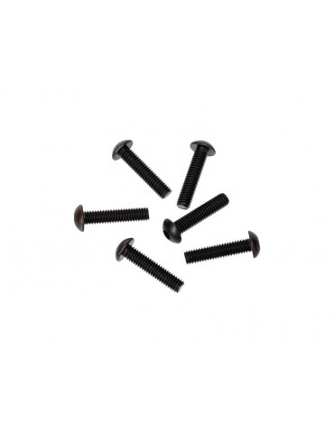 Traxxas Screws, M4x18mm button-head machine (hex drive) (6)