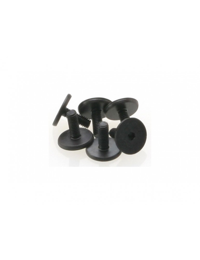 Traxxas Screws, M3x8mm flat-head machine (hex drive) (6)