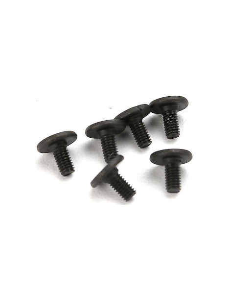 Traxxas Screws, M3x6mm flat-head machine (hex drive) (6)