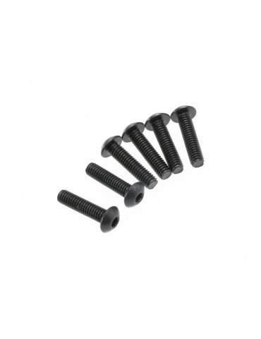 Traxxas Screws, M4x16mm button-head machine (hex drive) (6)